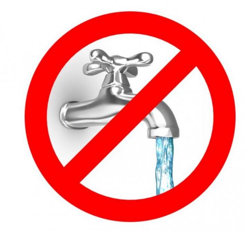 Coupure d'eau 