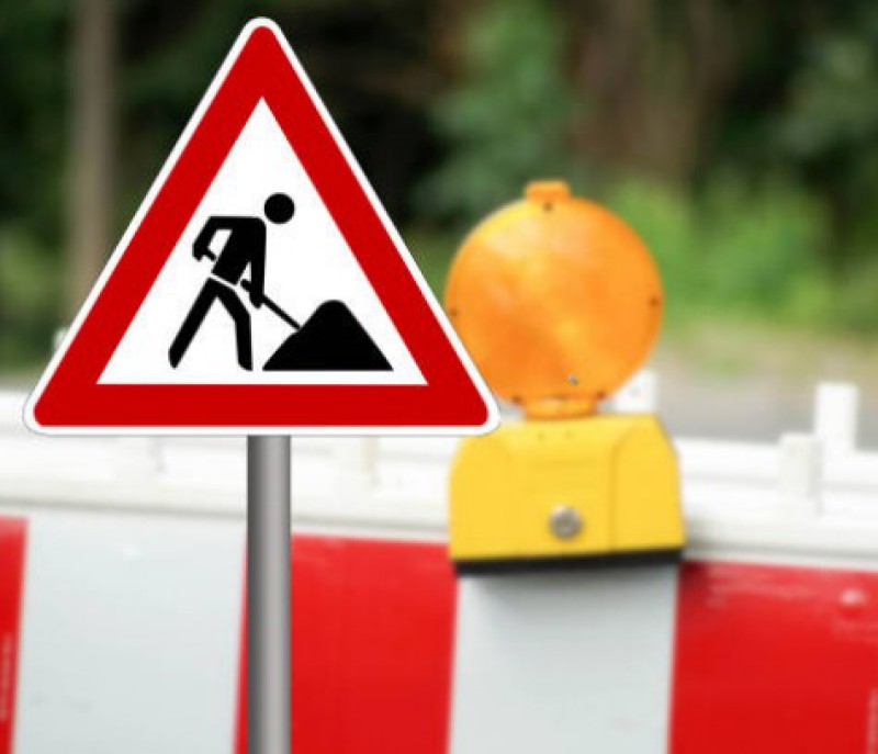 Chantier entre le lieu-dit  